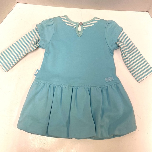 Pampolina Girls Long Sleeve Balloon Bottom Dress - Picture 2 of 6